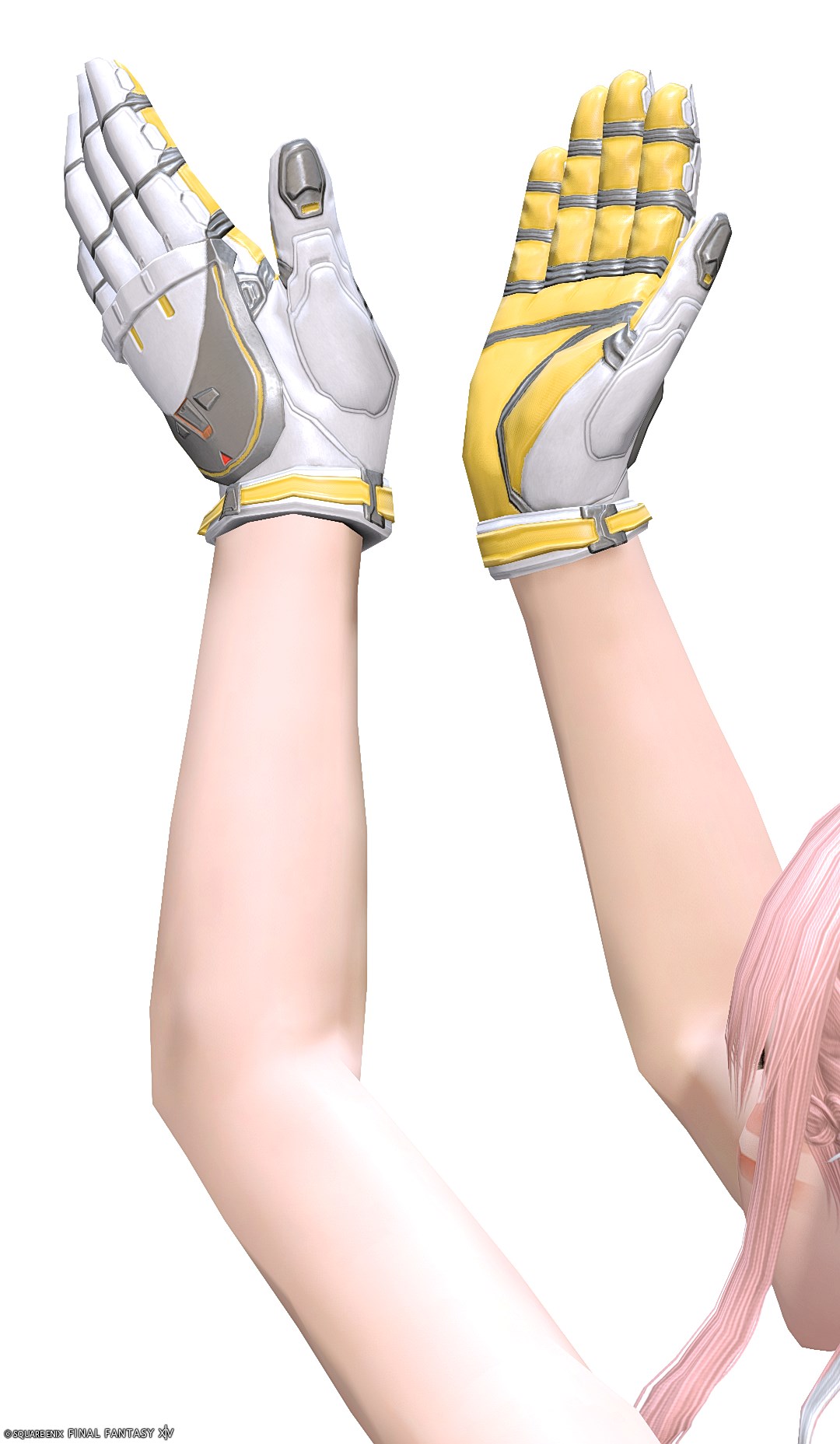 コスモスーツ・グローブ | FF14ミラプリ - Cosmosuit Gloves - パワードスーツ