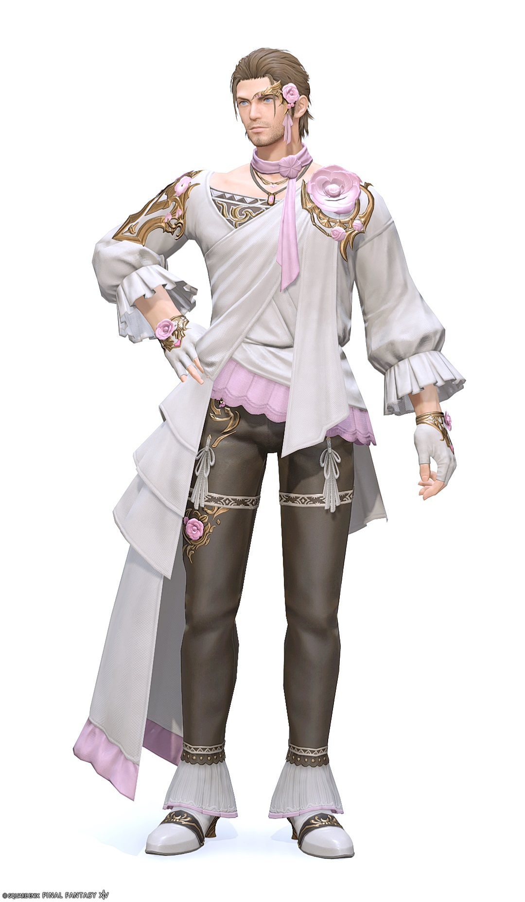 【FF14】コートリーラヴァー・レンジャー装備👗各種族での見た目・入手方法【IL770/7.4新式】