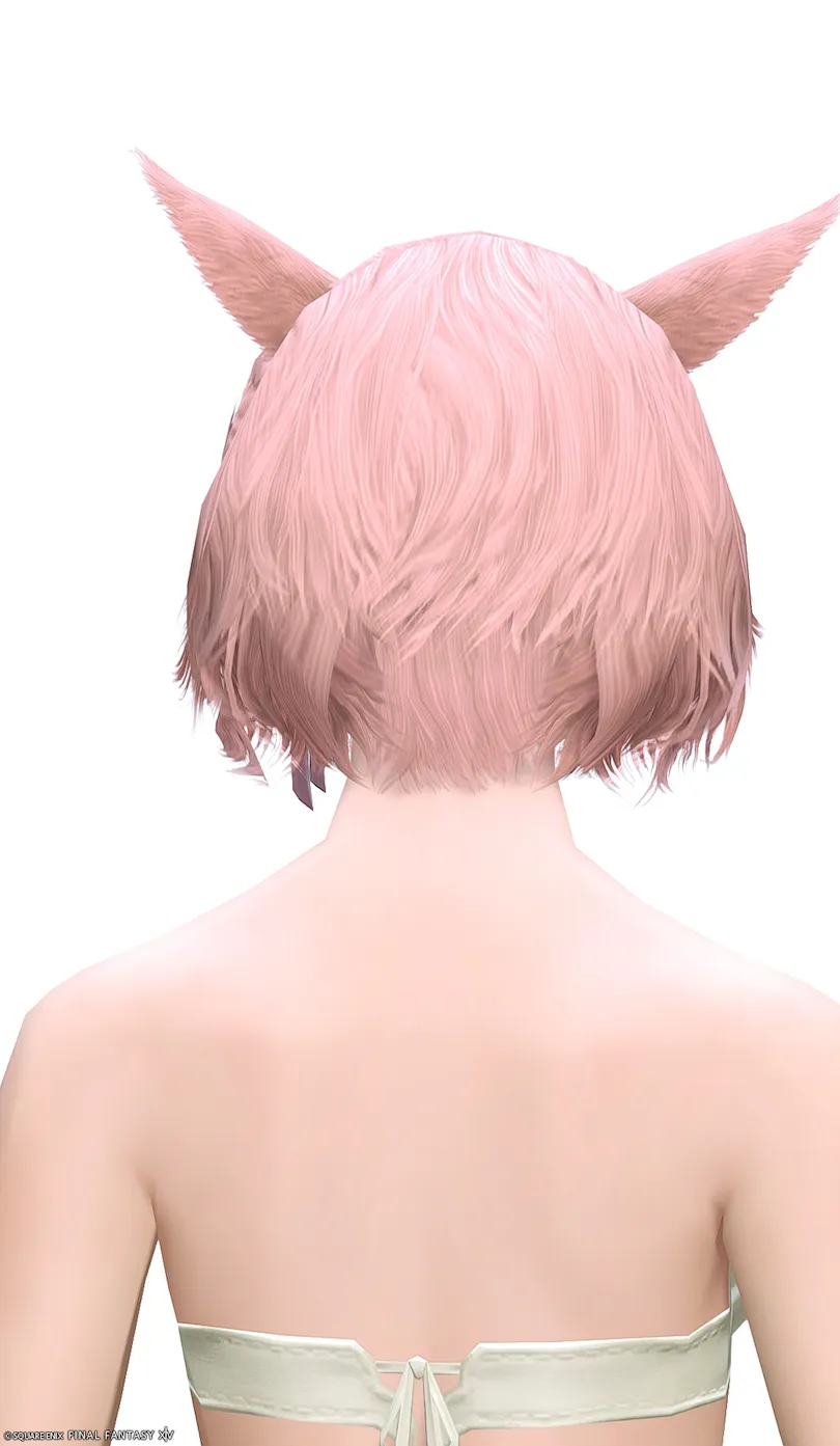 ミラプリ「コートリーラヴァー・レンジャーヘアピン」装備ミコッテでの見た目紹介5