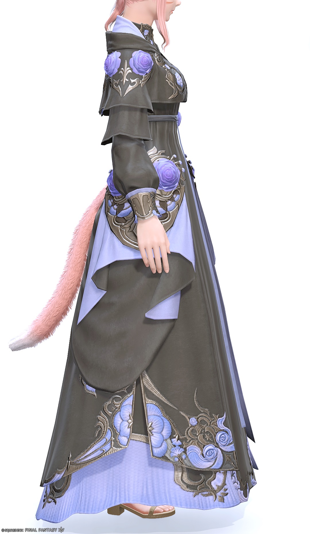 コートリーラヴァー・キャスターバトルドレス | FF14ミラプリ - Courtly Lover's Longcoat of Casting - ワンピース・ドレス
