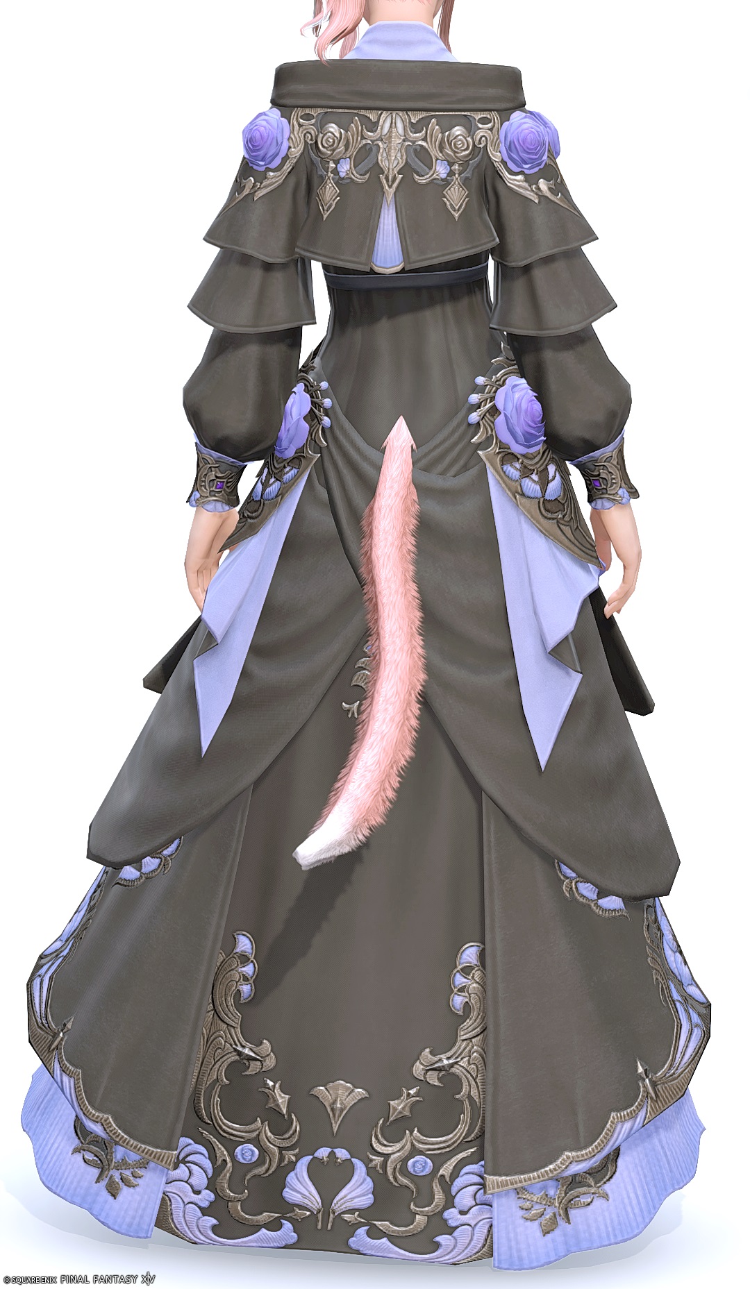 コートリーラヴァー・キャスターバトルドレス | FF14ミラプリ - Courtly Lover's Longcoat of Casting - ワンピース・ドレス