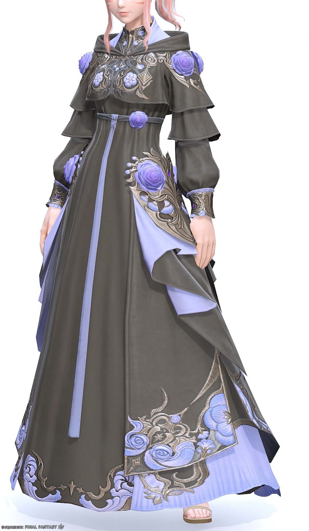 コートリーラヴァー・キャスターバトルドレス | FF14ミラプリ - Courtly Lover's Longcoat of Casting - ワンピース・ドレス