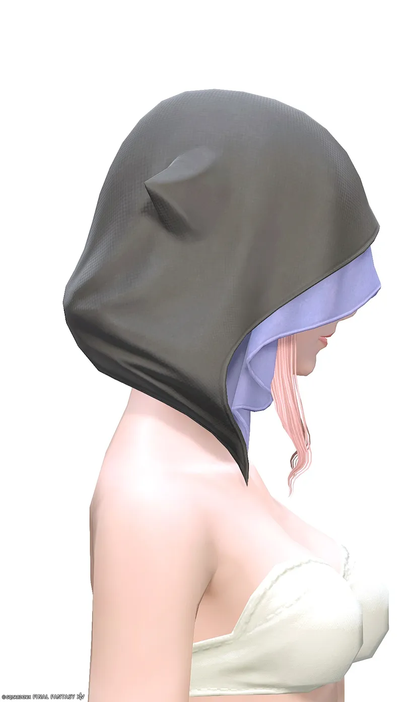 ミラプリ「コートリーラヴァー・キャスターフード」装備ミコッテでの見た目紹介4