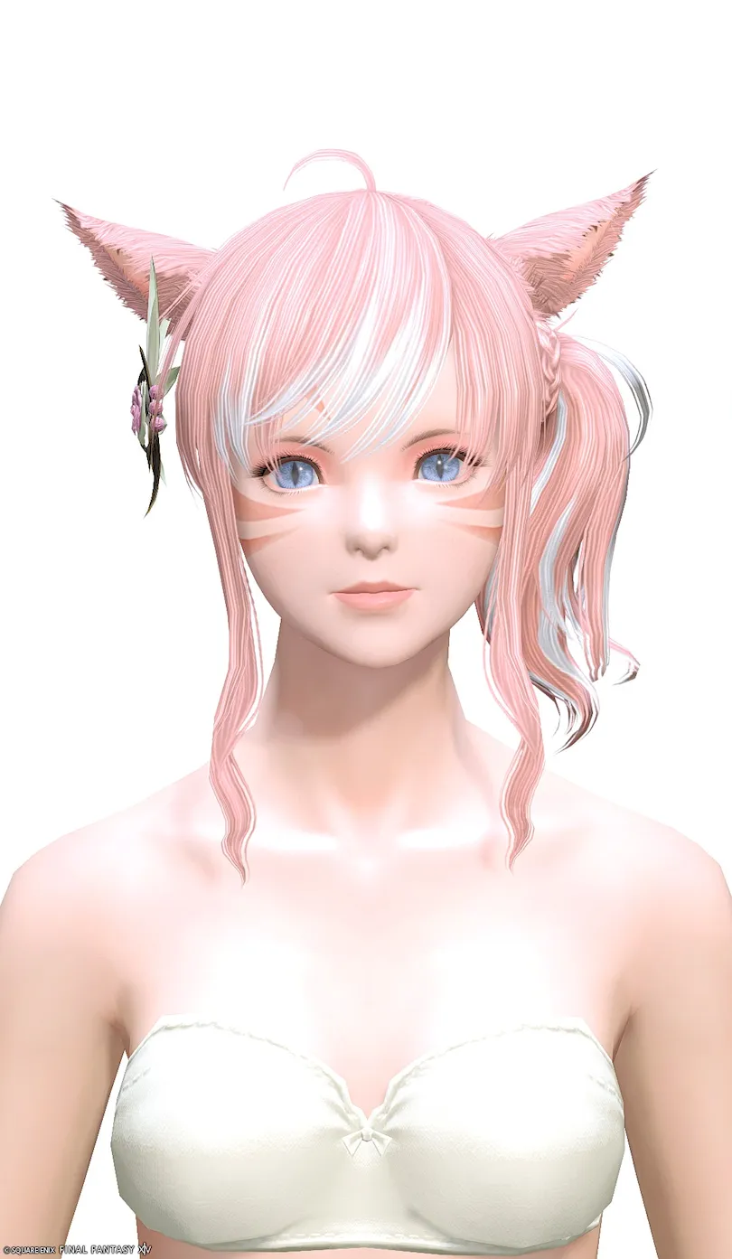 ミラプリ「コートリーラヴァー・ディフェンダーヘアピン」装備ミコッテでの見た目紹介3