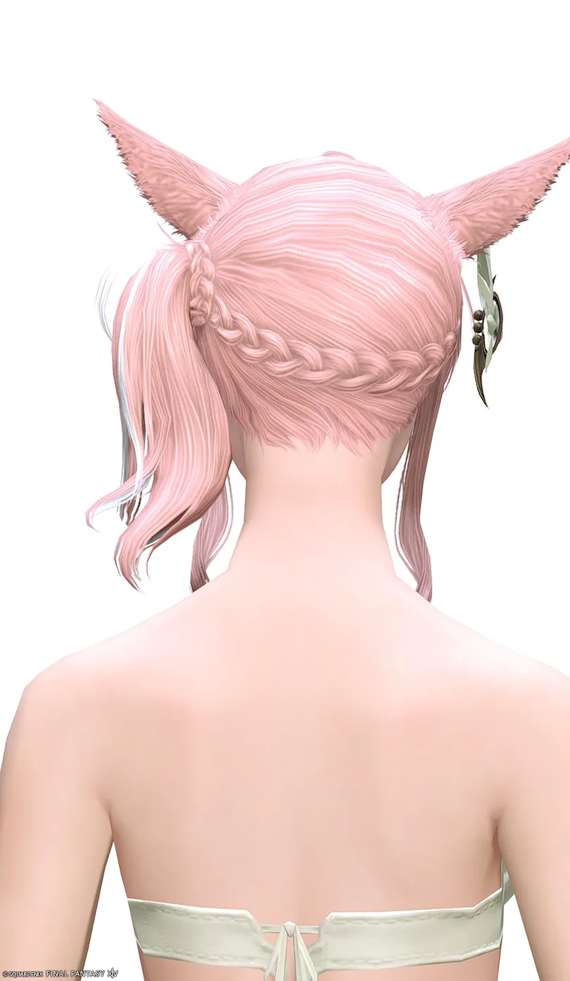 ミラプリ「コートリーラヴァー・ディフェンダーヘアピン」装備ミコッテでの見た目紹介5