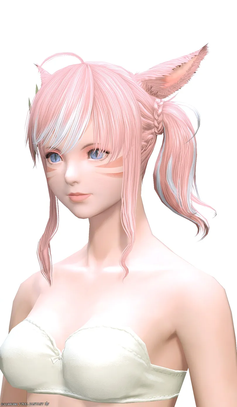 ミラプリ「コートリーラヴァー・ディフェンダーヘアピン」装備ミコッテでの見た目紹介6