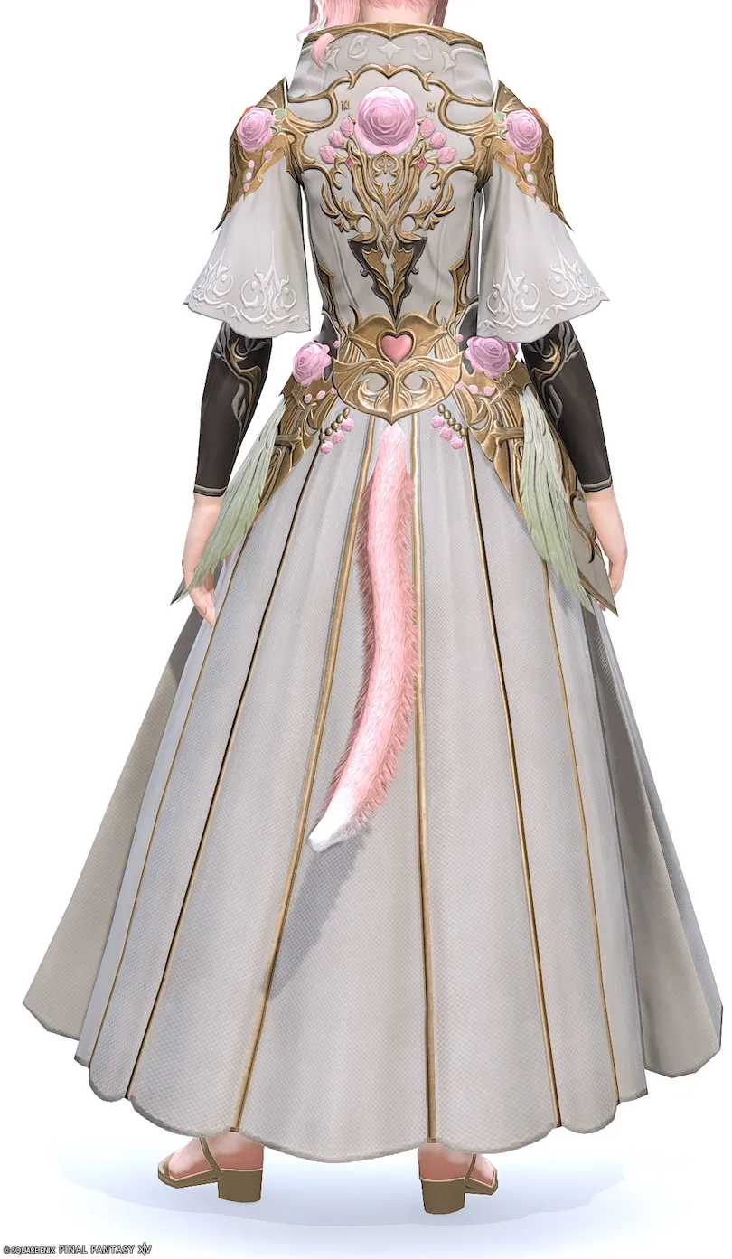 ミラプリ「コートリーラヴァー・ディフェンダーサーコート」装備ミコッテでの見た目紹介9