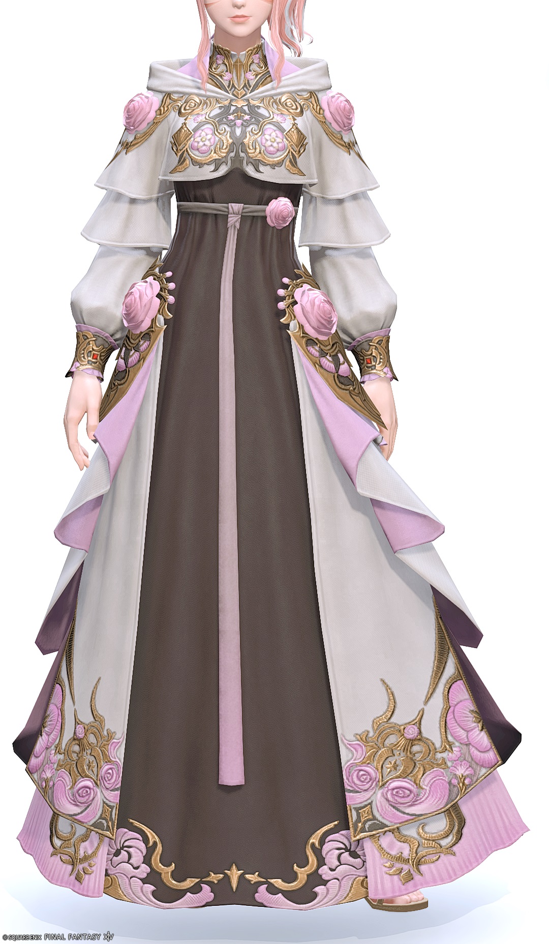 コートリーラヴァー・ヒーラーバトルドレス | FF14ミラプリ - Courtly Lover's Longcoat of Healing - ワンピース・ドレス