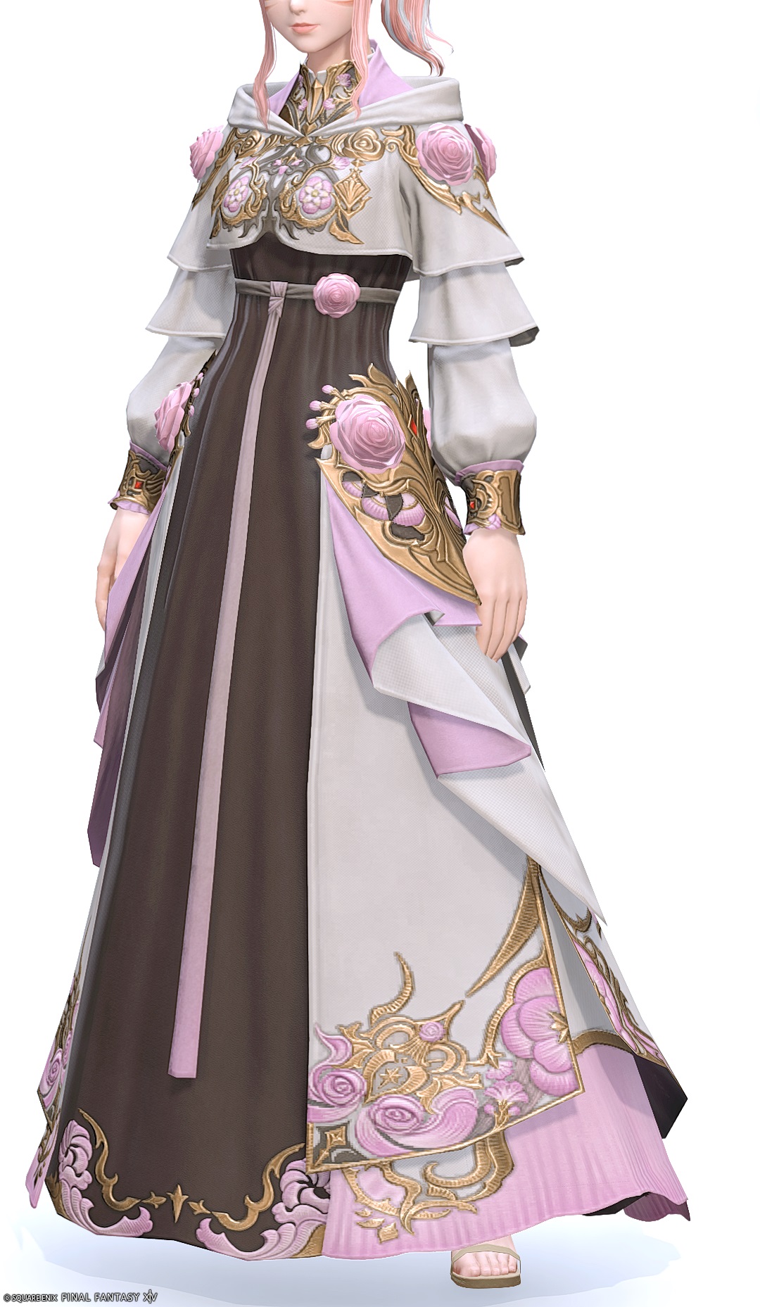 コートリーラヴァー・ヒーラーバトルドレス | FF14ミラプリ - Courtly Lover's Longcoat of Healing - ワンピース・ドレス