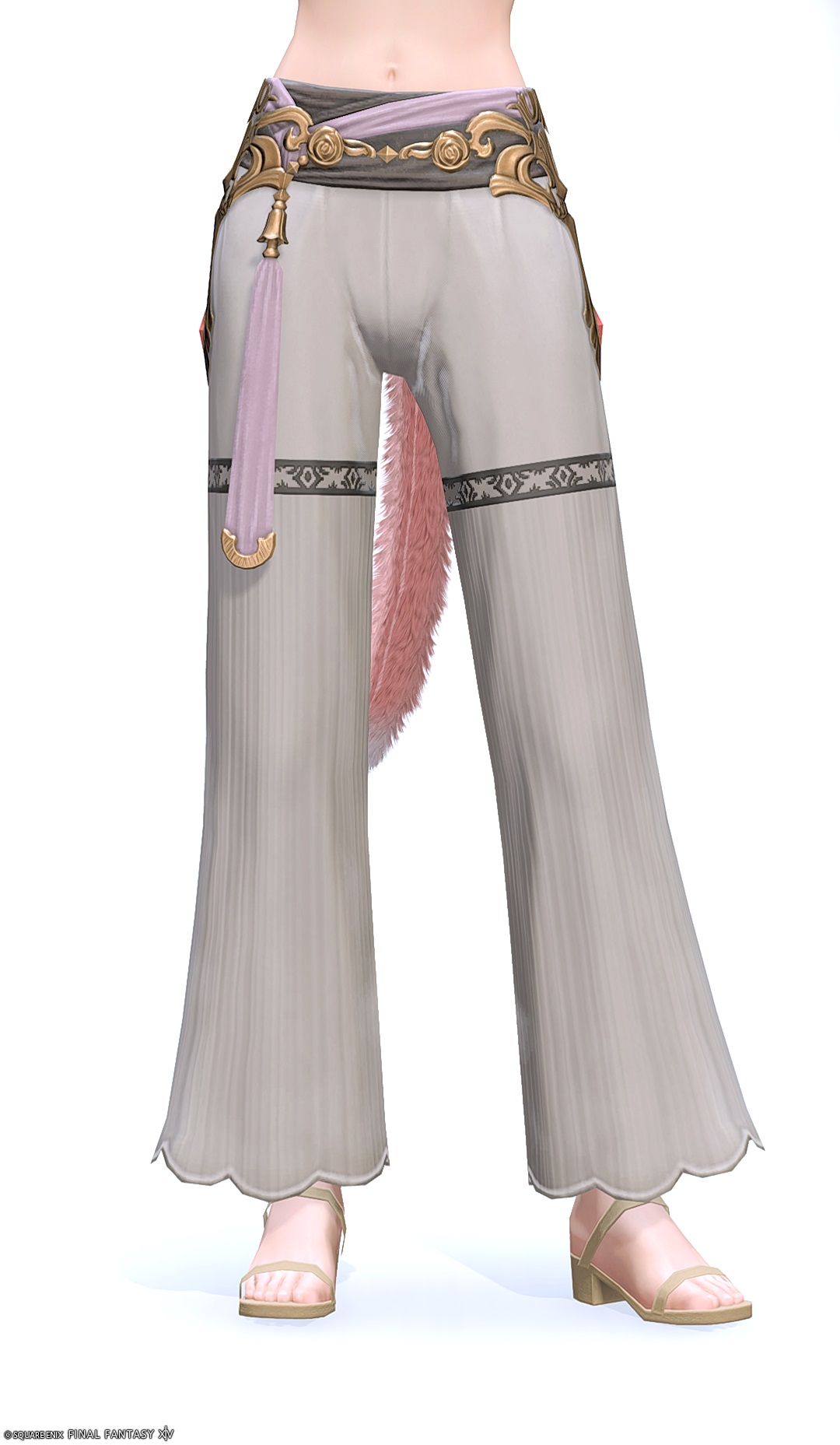 コートリーラヴァー・ヒーラーパンタロン | FF14ミラプリ - Courtly Lover's Pantaloons of Healing - パンツ/フレア