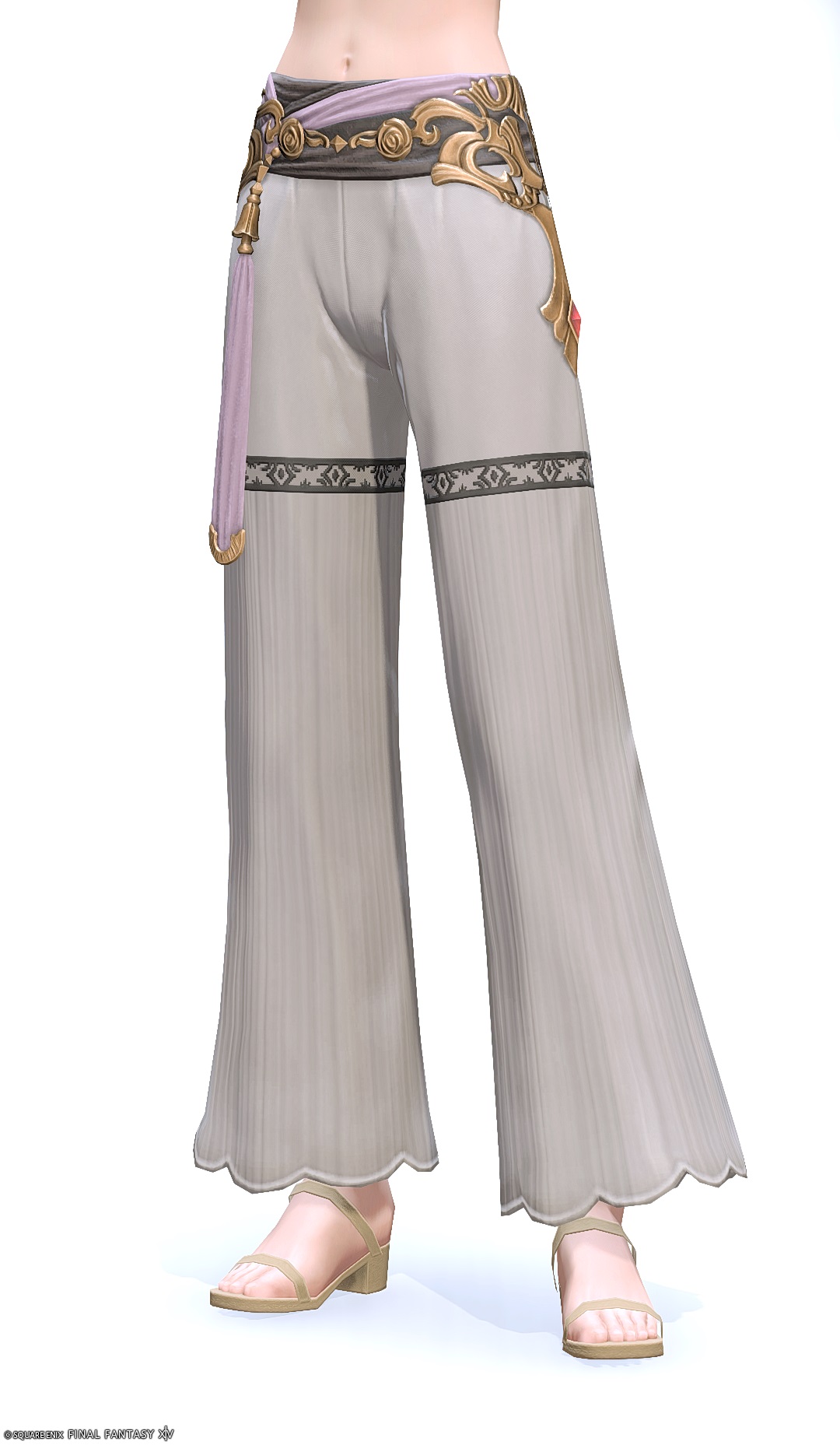 コートリーラヴァー・ヒーラーパンタロン | FF14ミラプリ - Courtly Lover's Pantaloons of Healing - パンツ/フレア