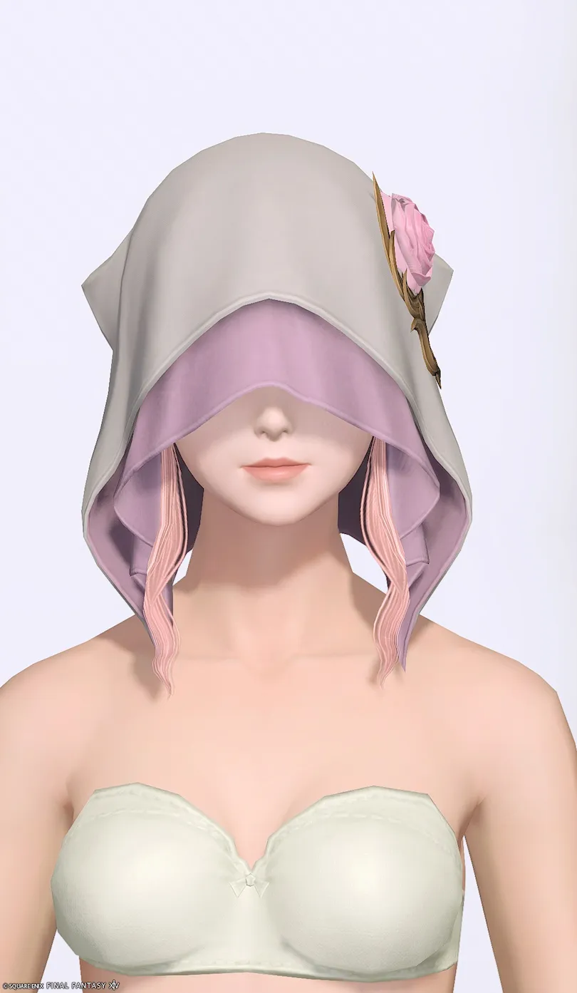 ミラプリ「コートリーラヴァー・ヒーラーフード」装備ミコッテでの見た目紹介3