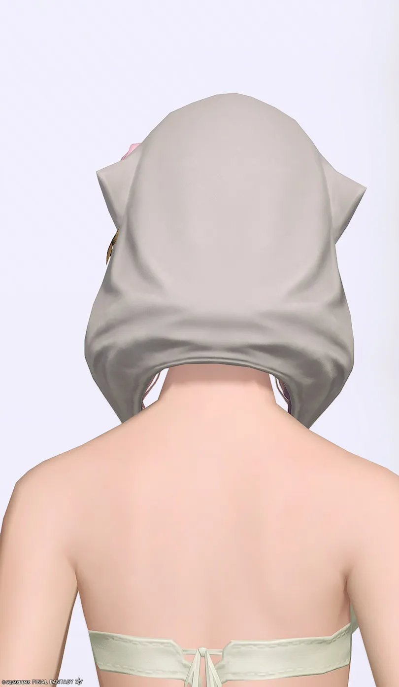 ミラプリ「コートリーラヴァー・ヒーラーフード」装備ミコッテでの見た目紹介5