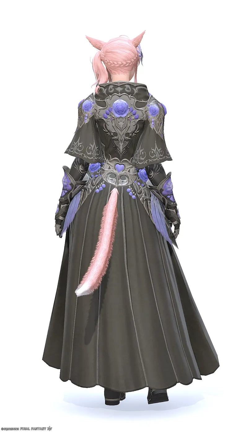 ミラプリ「コートリーラヴァー・スレイヤー」装備ミコッテでの見た目紹介2