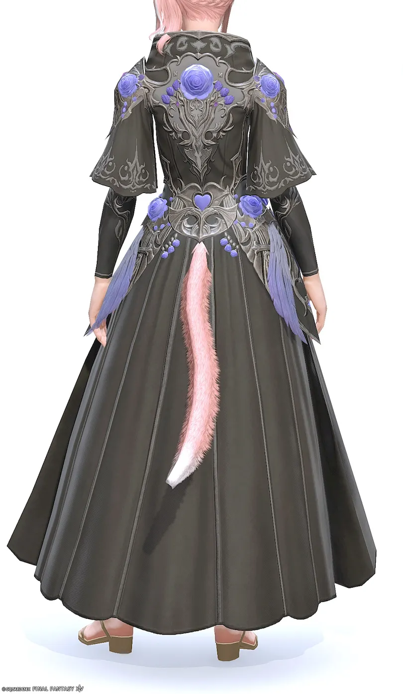 ミラプリ「コートリーラヴァー・スレイヤーサーコート」装備ミコッテでの見た目紹介9