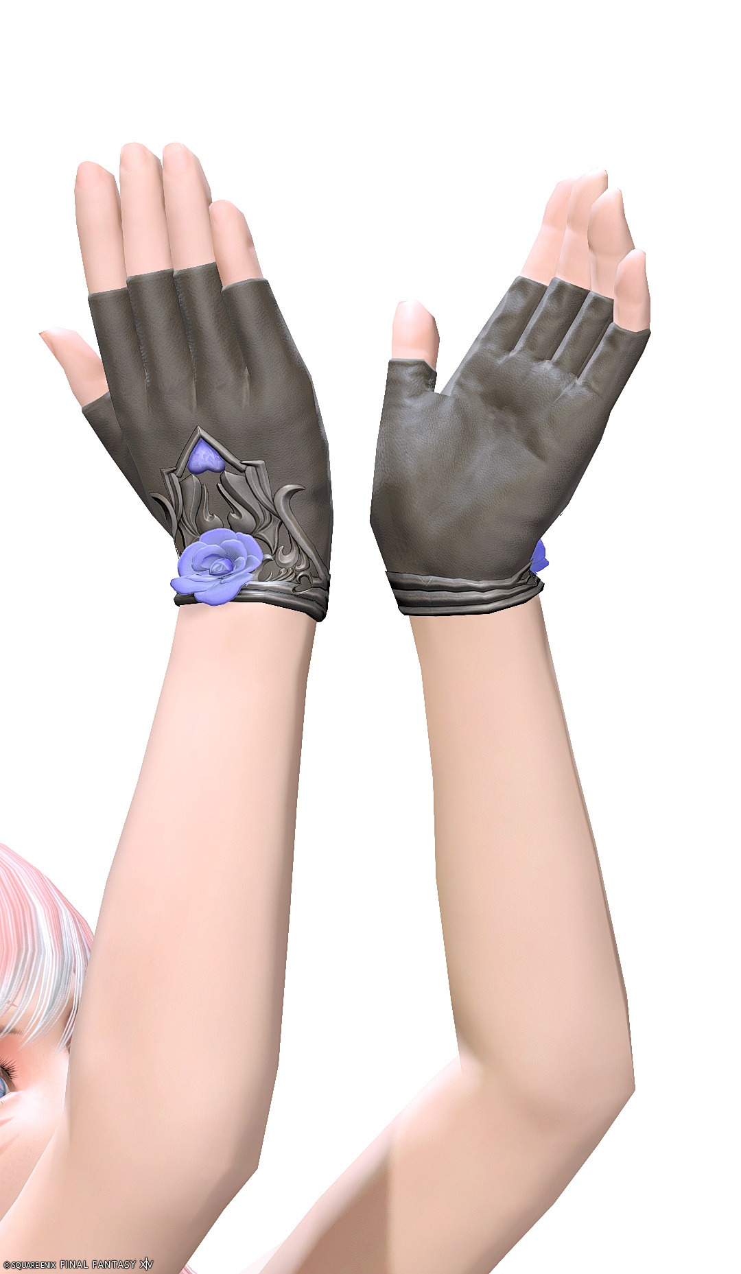 コートリーラヴァー・スカウトハーフグローブ | FF14ミラプリ - Courtly Lover's Halfgloves of Scouting - 手袋/フィンガレス