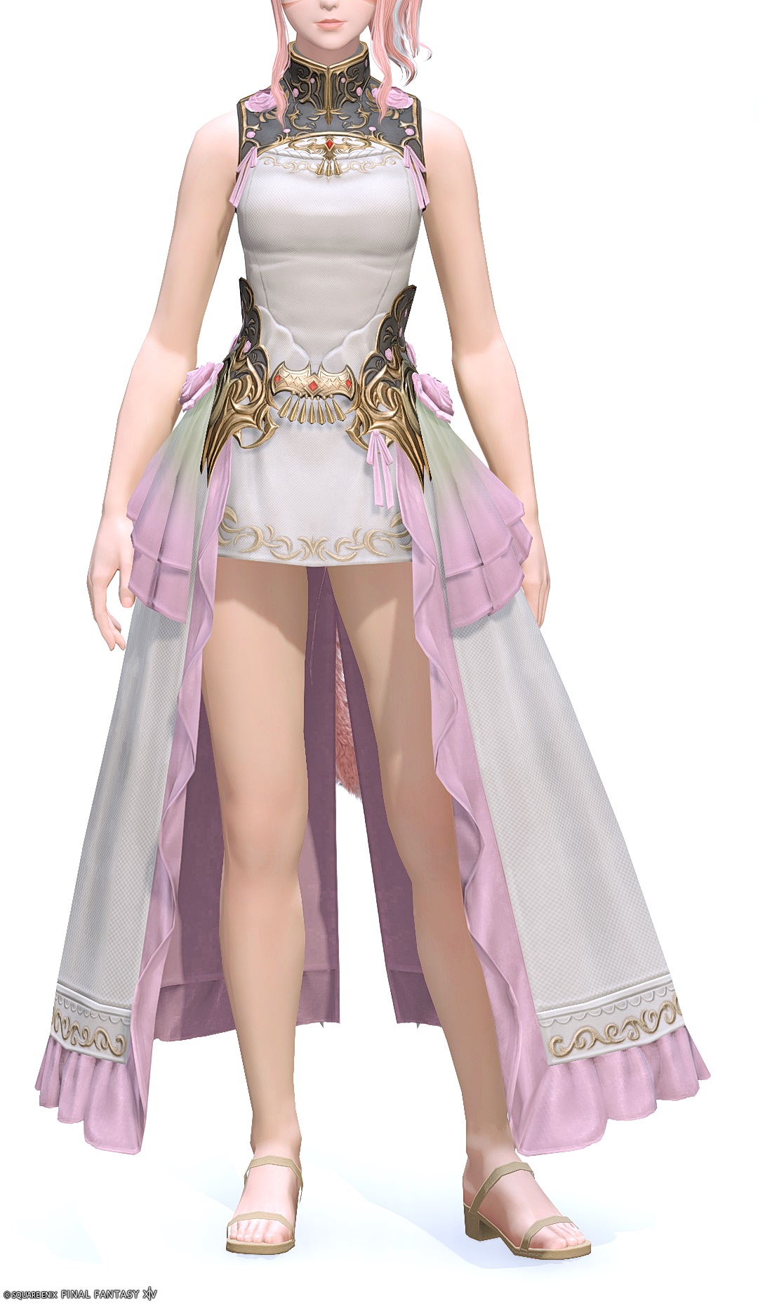 コートリーラヴァー・ストライカークローク | FF14ミラプリ - Courtly Lover's Cloak of Striking - ワンピース・ドレス