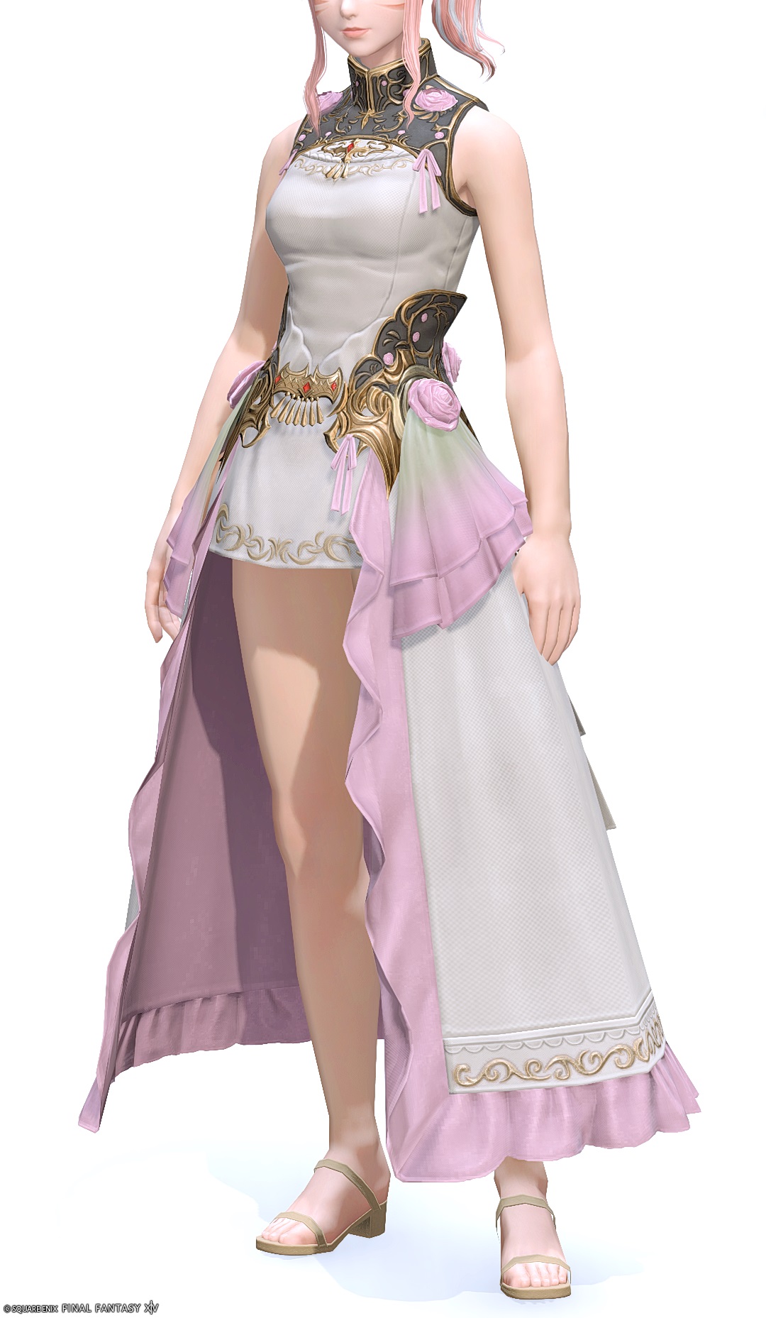 コートリーラヴァー・ストライカークローク | FF14ミラプリ - Courtly Lover's Cloak of Striking - ワンピース・ドレス