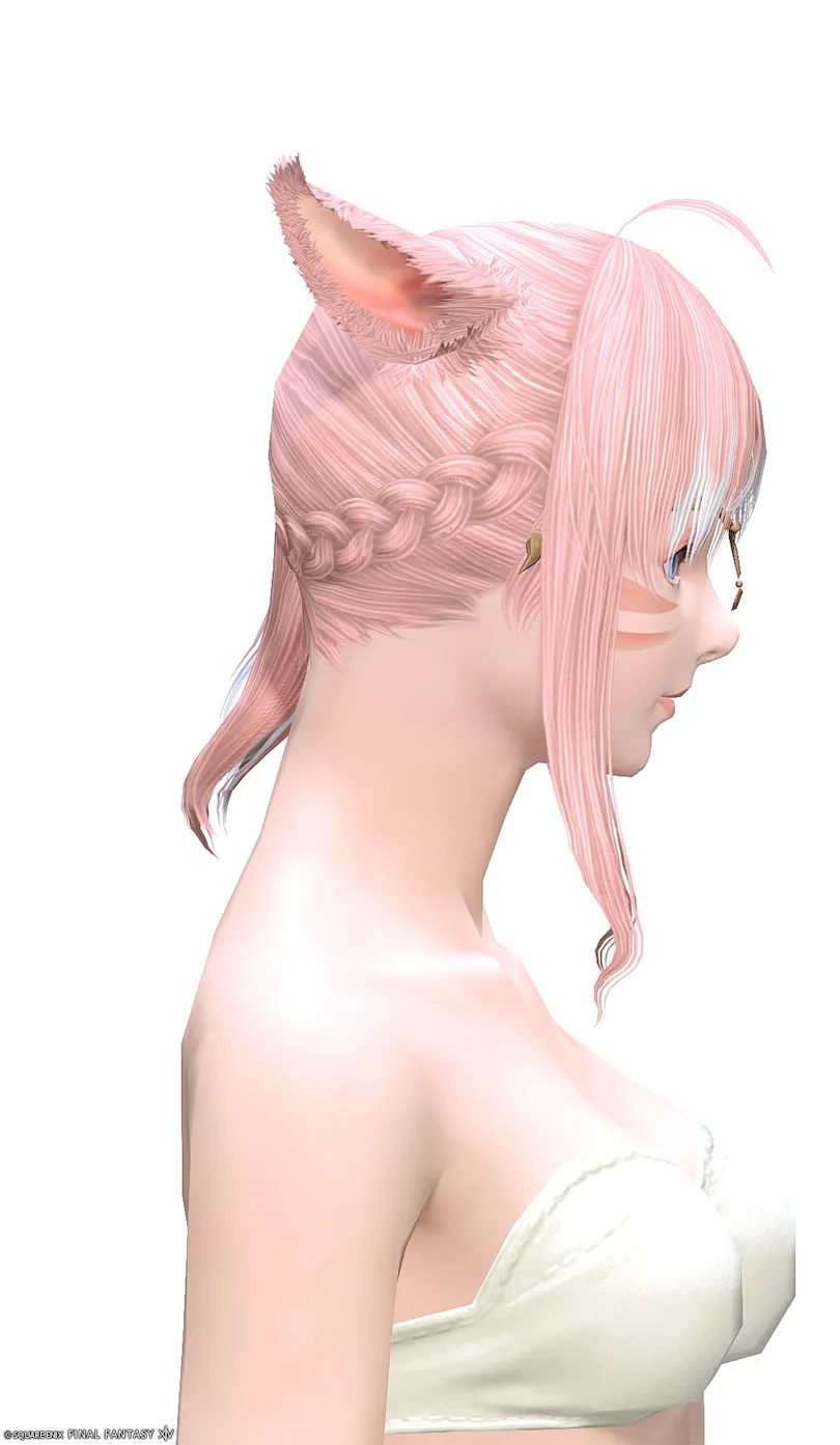 ミラプリ「コートリーラヴァー・ストライカーテンプルチェーン」装備ミコッテでの見た目紹介4