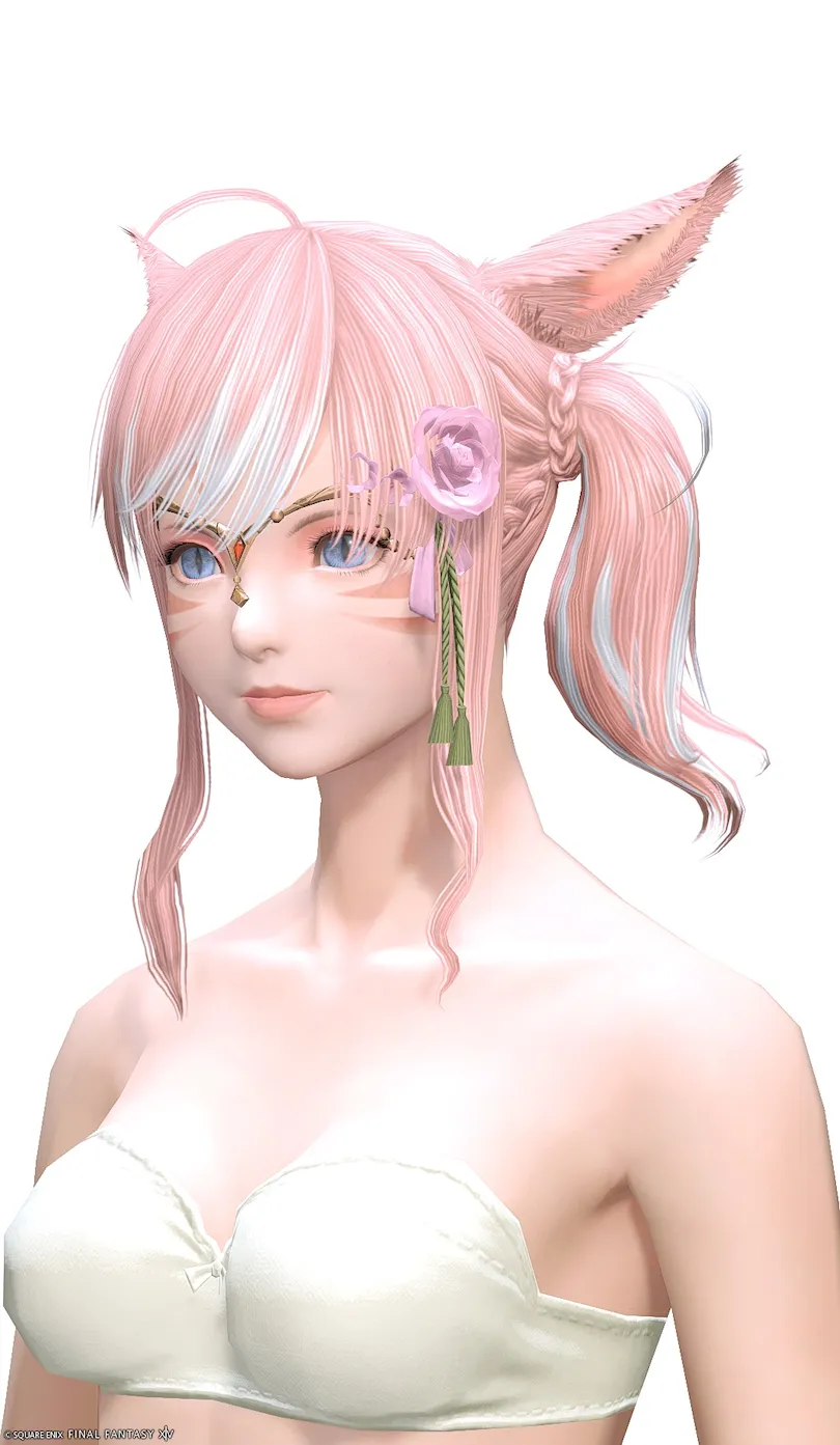 ミラプリ「コートリーラヴァー・ストライカーテンプルチェーン」装備ミコッテでの見た目紹介6