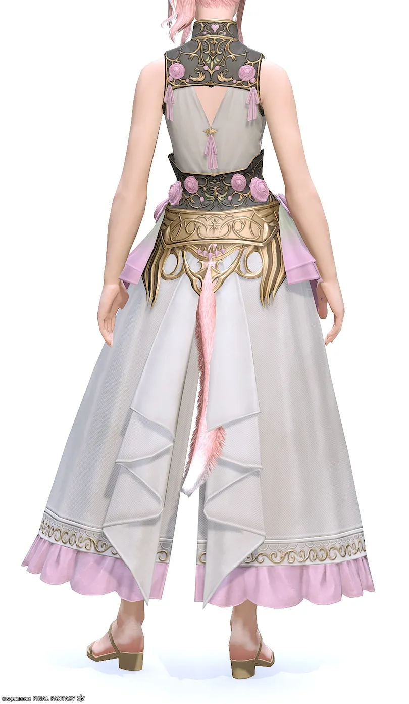 ミラプリ「コートリーラヴァー・ストライカークローク」装備ミコッテでの見た目紹介9