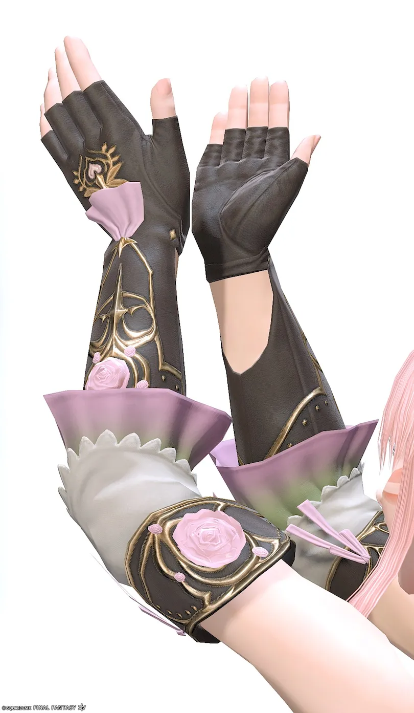 ミラプリ「コートリーラヴァー・ストライカーアームガード」装備ミコッテでの見た目紹介12