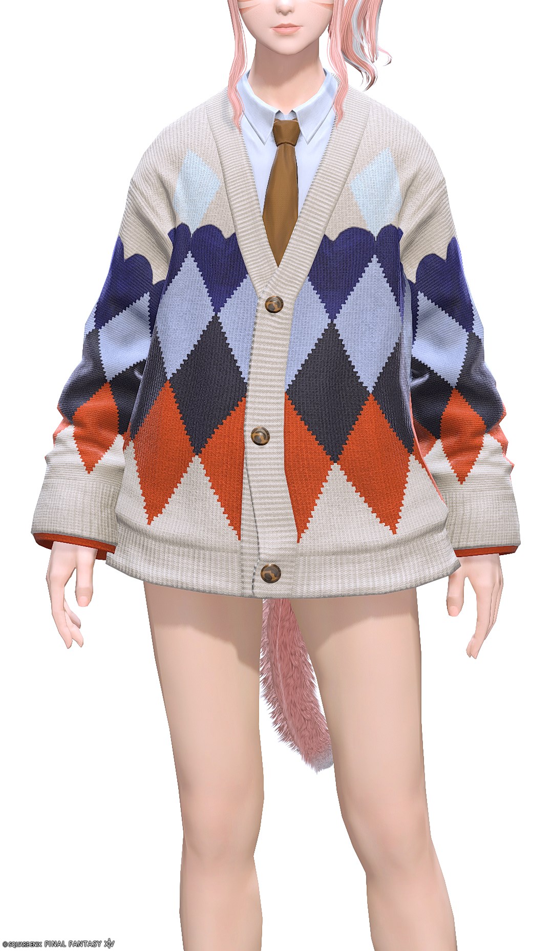 ヴァレンティオンコージー・カーディガン | FF14ミラプリ - Cozy Valentione Cardigan - シャツ/チュニック/セーター