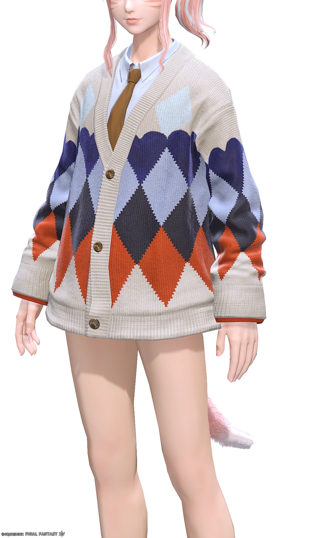 ヴァレンティオンコージー・カーディガン | FF14ミラプリ - Cozy Valentione Cardigan - シャツ/チュニック/セーター