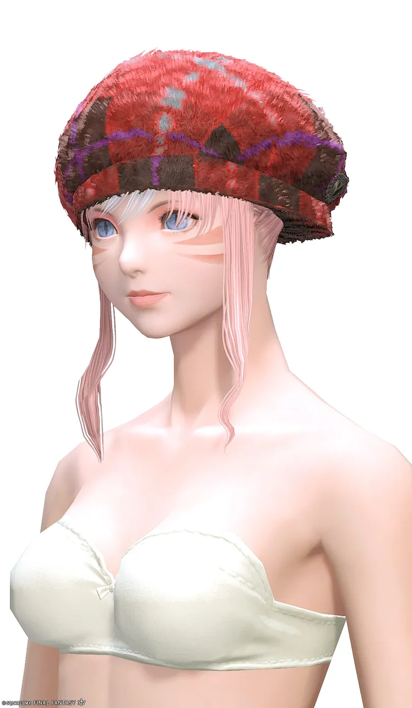 ミラプリ「ヴァレンティオンコージー・ベレー」装備ミコッテでの見た目紹介6