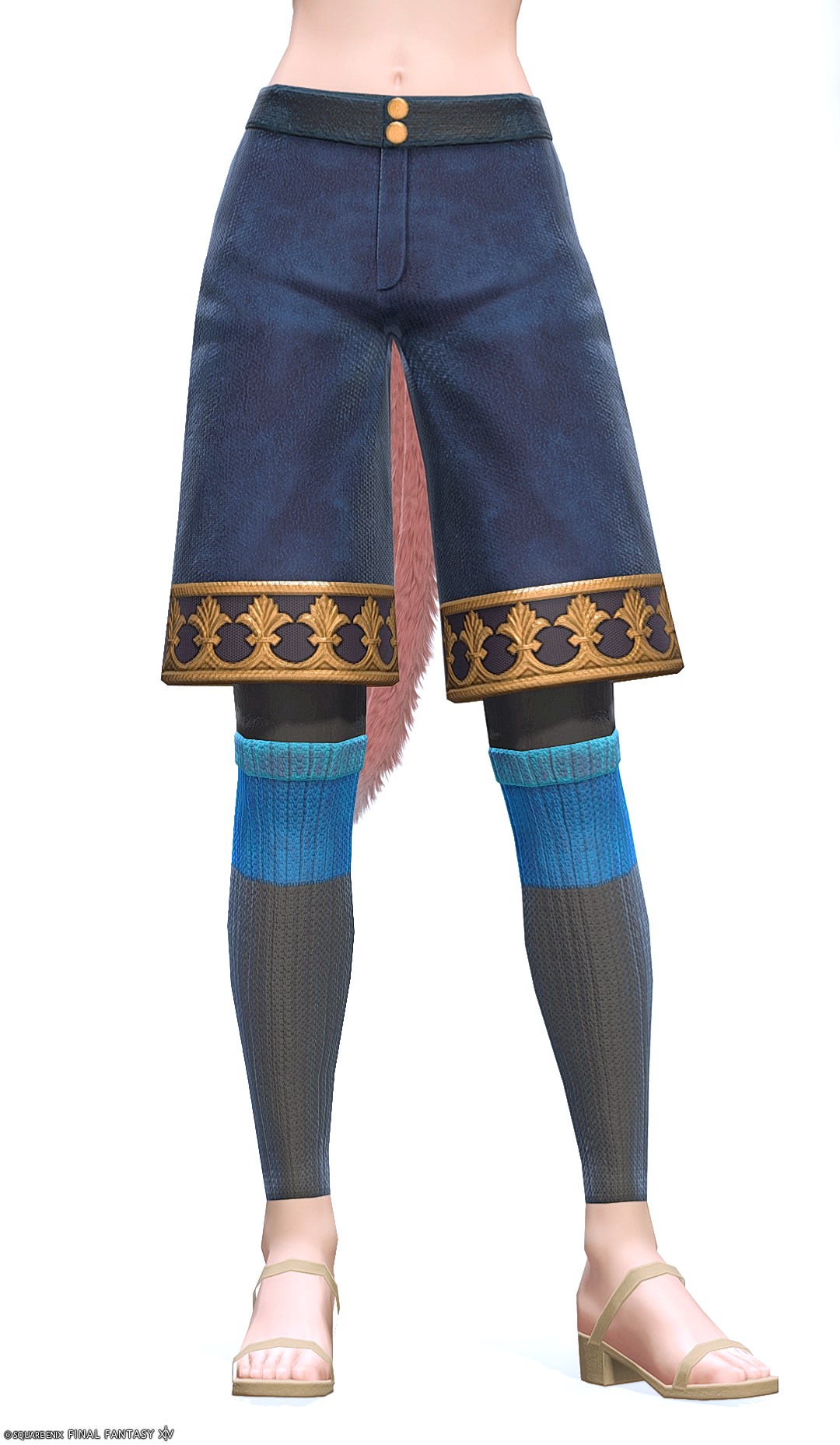 ピーコック・クラフターキュロット | FF14ミラプリ - Crested Culottes of Crafting - パンツ/ハーフ
