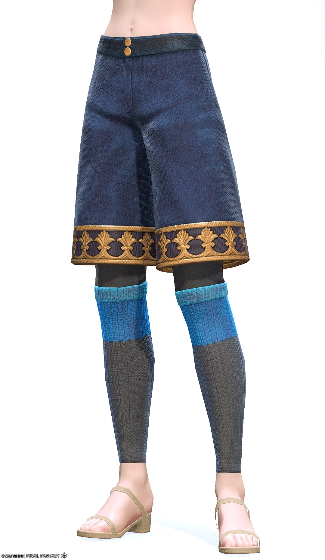 ピーコック・クラフターキュロット | FF14ミラプリ - Crested Culottes of Crafting - パンツ/ハーフ