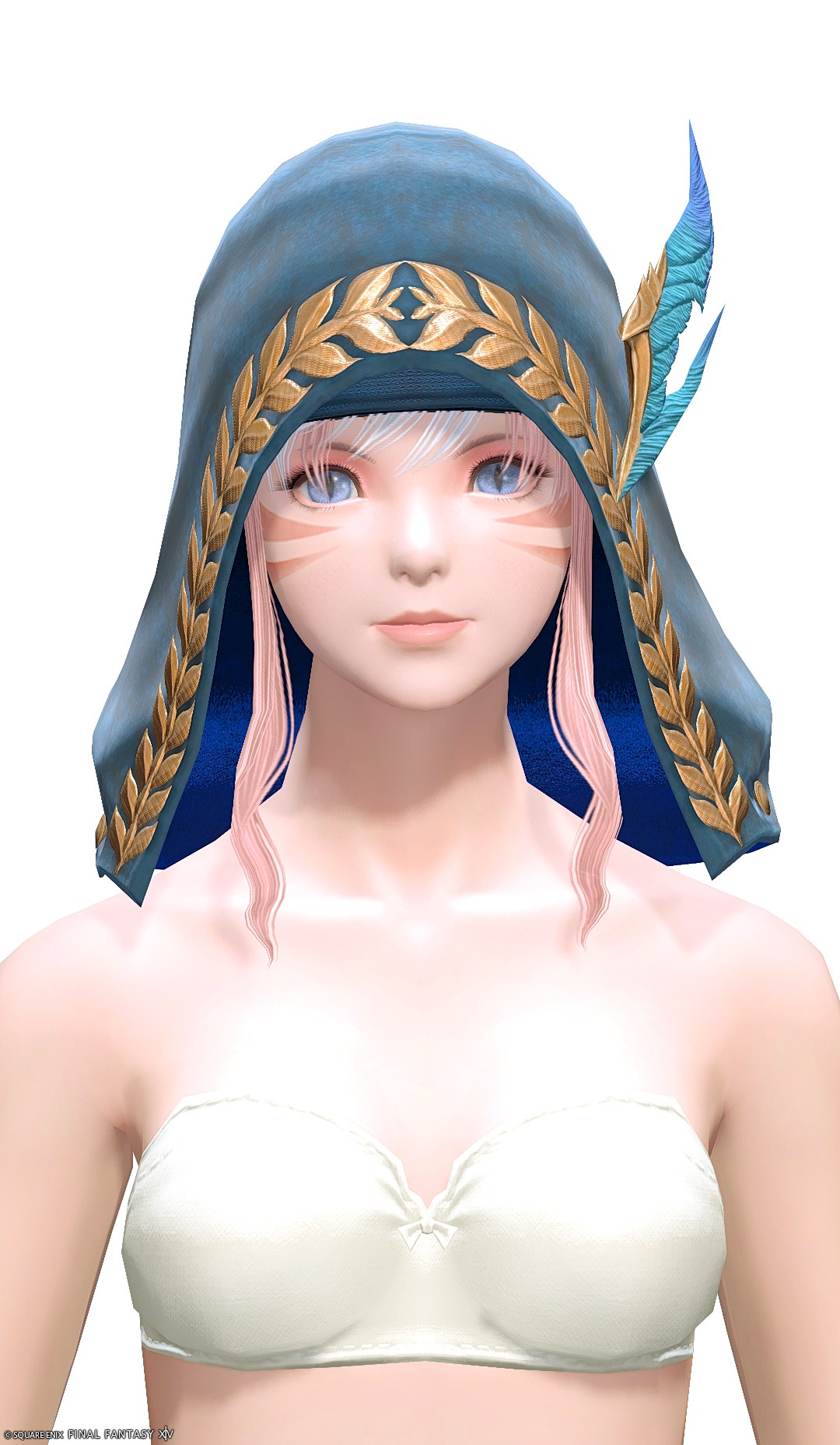ピーコック・ギャザラーフード | FF14ミラプリ - Crested Hood of Gathering - フード