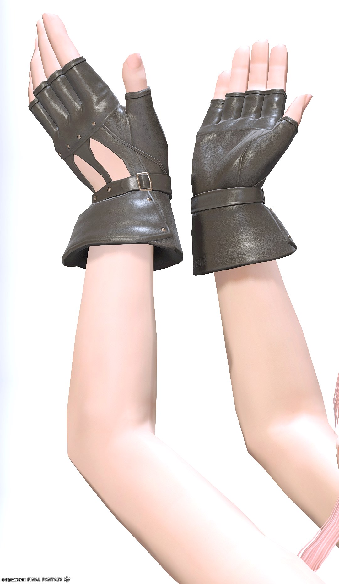 クリティカルヒッツB1・ハーフグローブ | FF14ミラプリ - Critical Hit B-1 Tour Halfgloves - 手袋/フィンガレス
