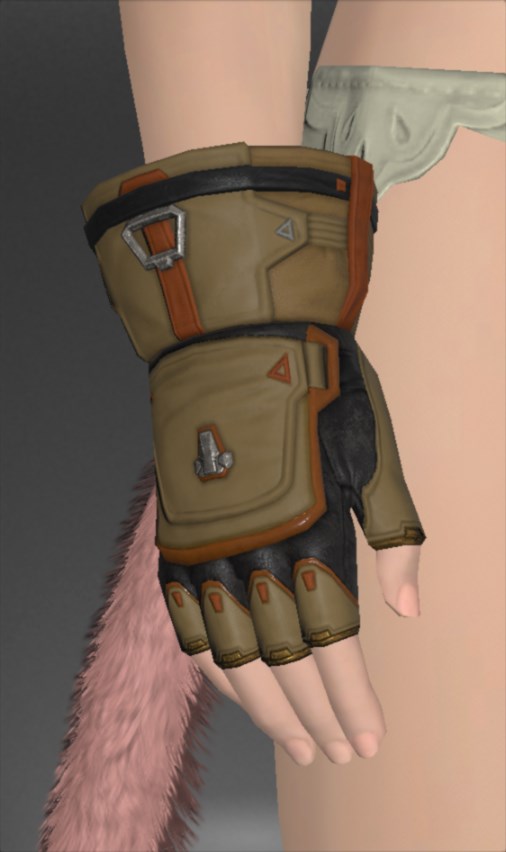 クルーザー・ストライカーハーフグローブ | FF14ミラプリ - Cruiser Halfgloves of Striking - 手袋/フィンガレス