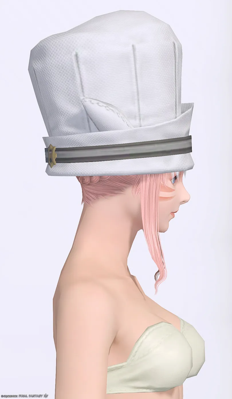 ミラプリ「クリナリアンハット」装備ミコッテでの見た目紹介4