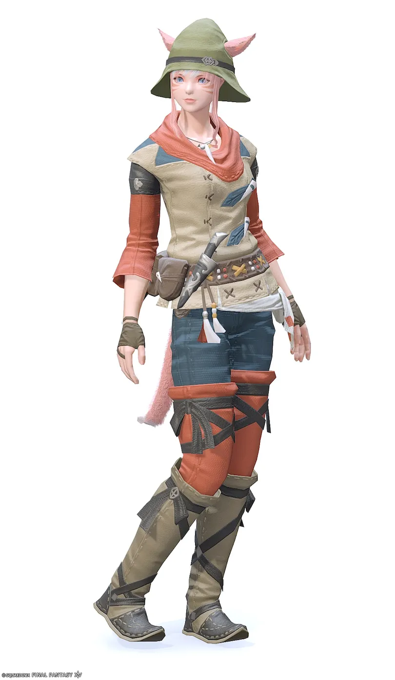 【FF14】園芸師AF1装備👗各種族での見た目・入手方法【カッター】
