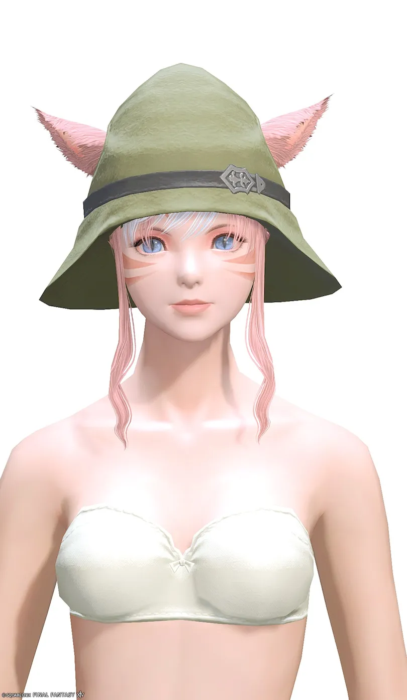 ミラプリ「カッターハット」装備ミコッテでの見た目紹介3