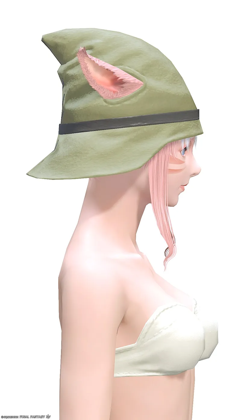 ミラプリ「カッターハット」装備ミコッテでの見た目紹介4