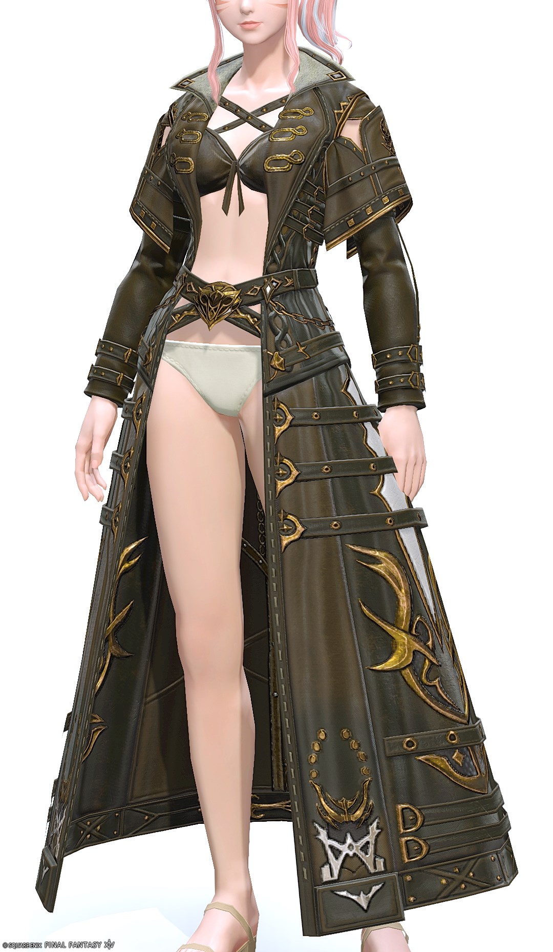 ダークホースチャンピオン・キャスターコート | FF14ミラプリ - Dark Horse Champion's Coat of Casting - コート