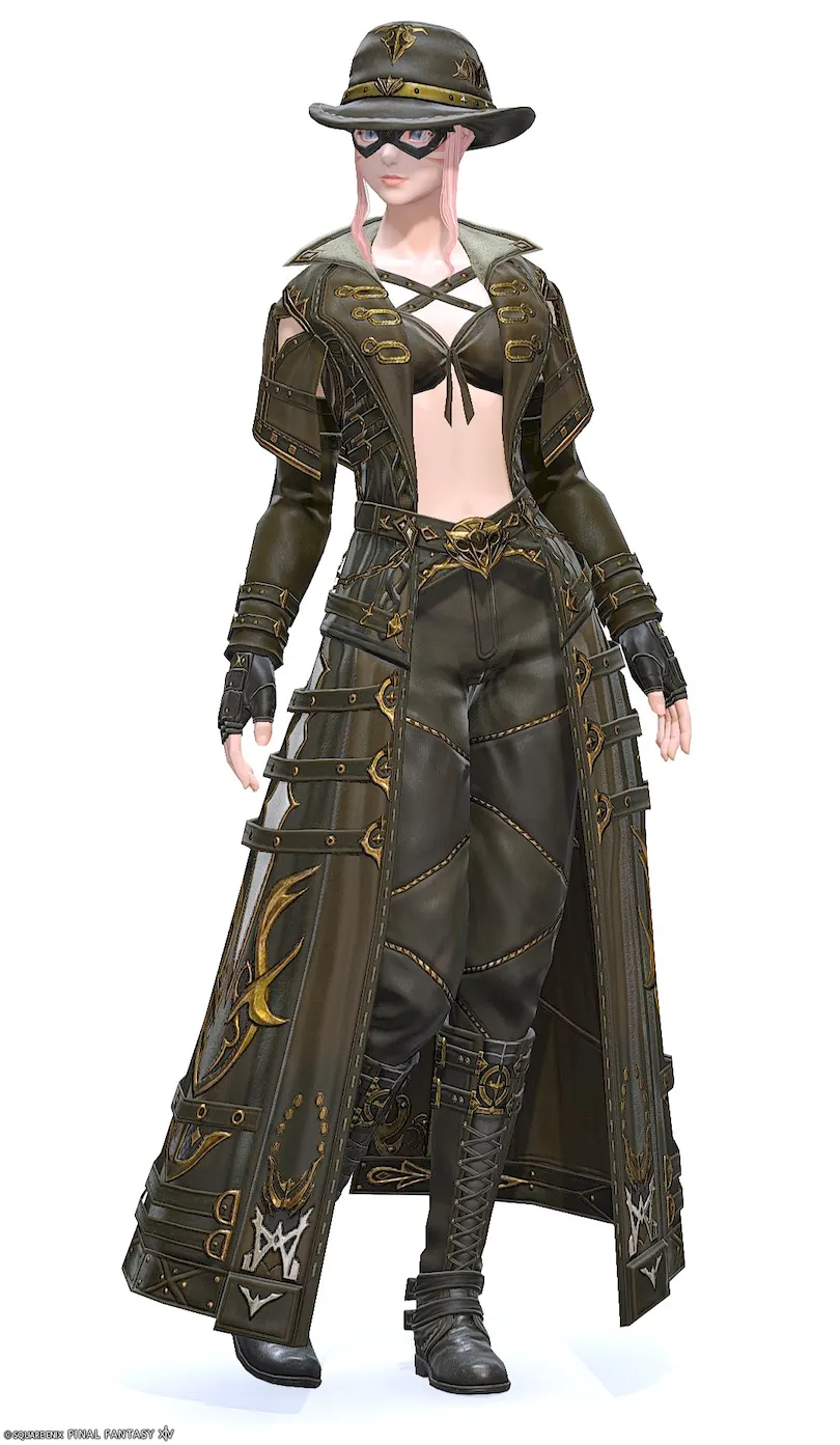 【FF14】ダークホースチャンピオン・キャスター装備👗各種族での見た目・入手方法【至天の座アルカディア：ライトヘビー級】