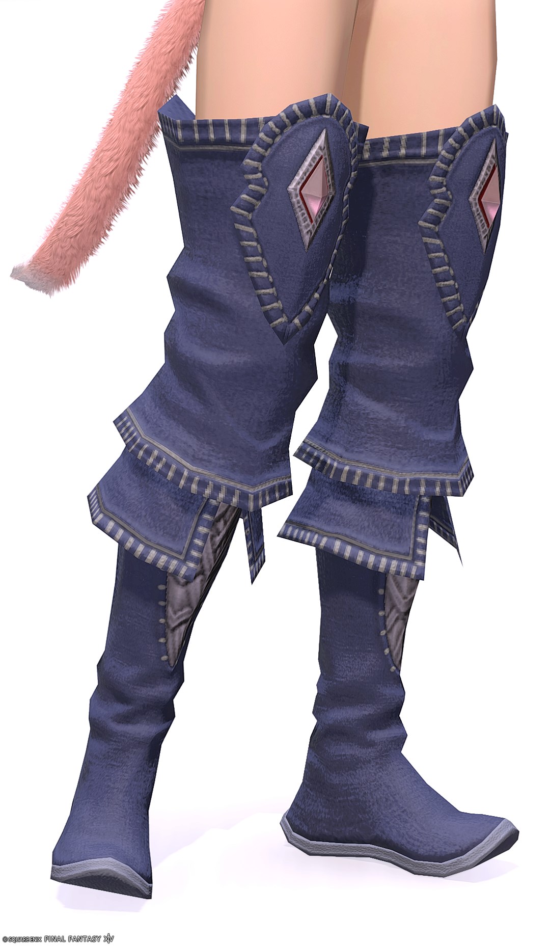 ブラーシャ・スレイヤーサイブーツ | FF14ミラプリ - Br'aaxskin Thighboots of Maiming - ブーツ