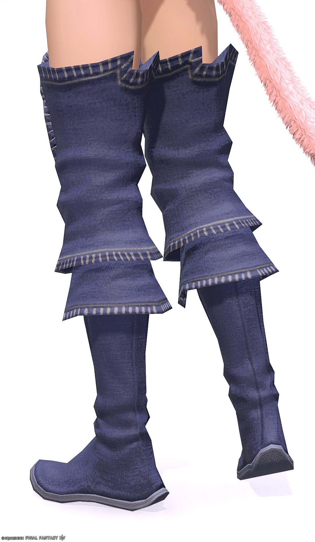 ブラーシャ・スレイヤーサイブーツ | FF14ミラプリ - Br'aaxskin Thighboots of Maiming - ブーツ