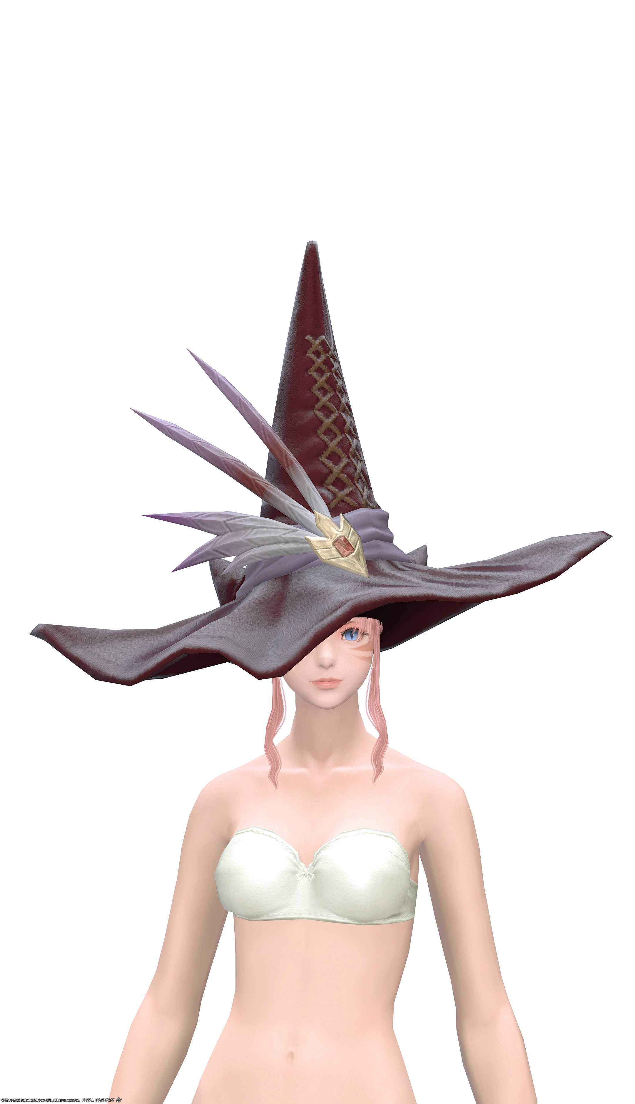 ドラヴァニアン・キャスターハット | FF14ミラプリ - Dravanian Hat of Casting - 帽子/ハット/魔女帽子