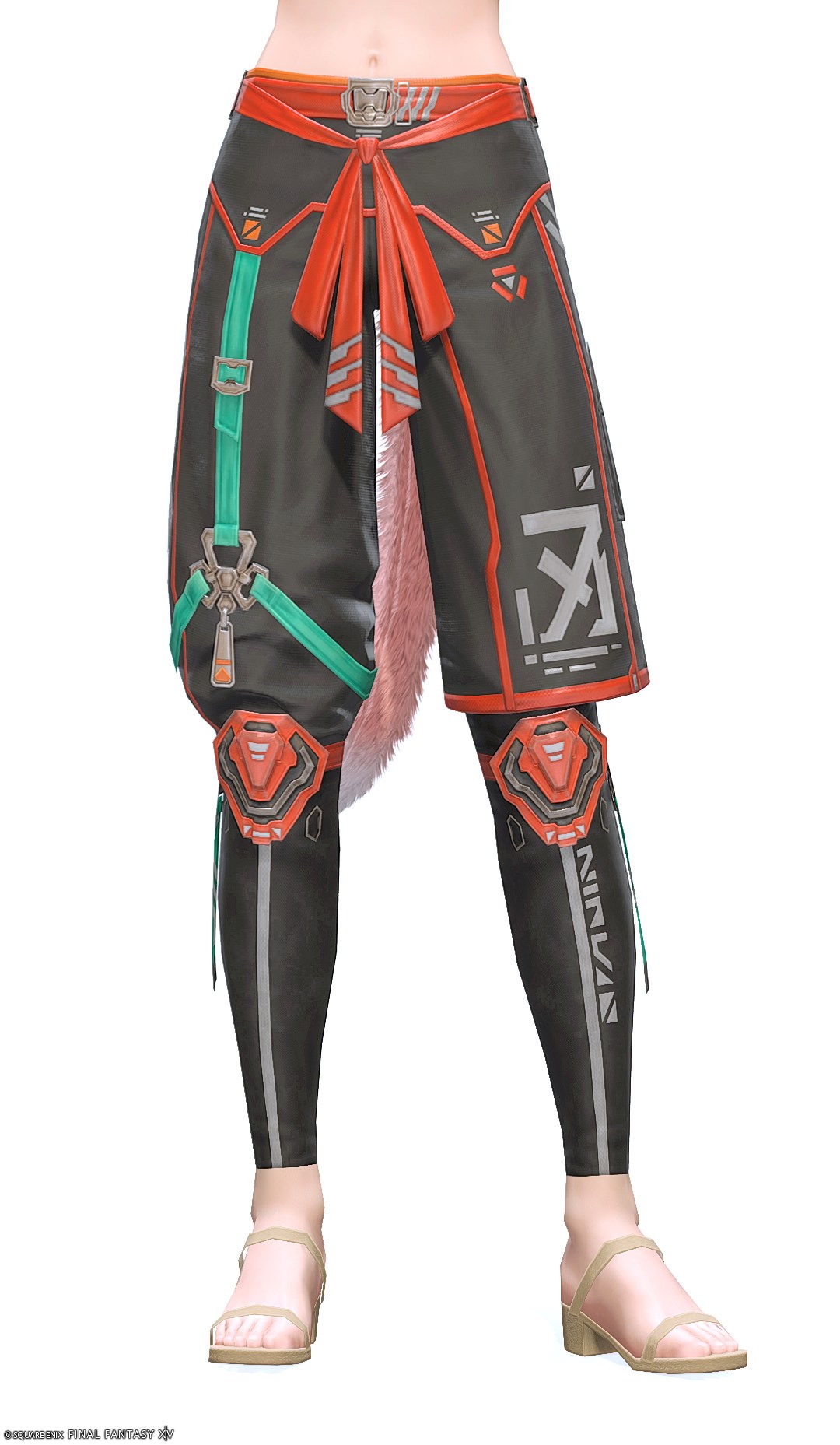 イースタンテック・ガスキン | FF14ミラプリ - Eastern Technogaskins - パンツ/ブーツイン/ハーフ