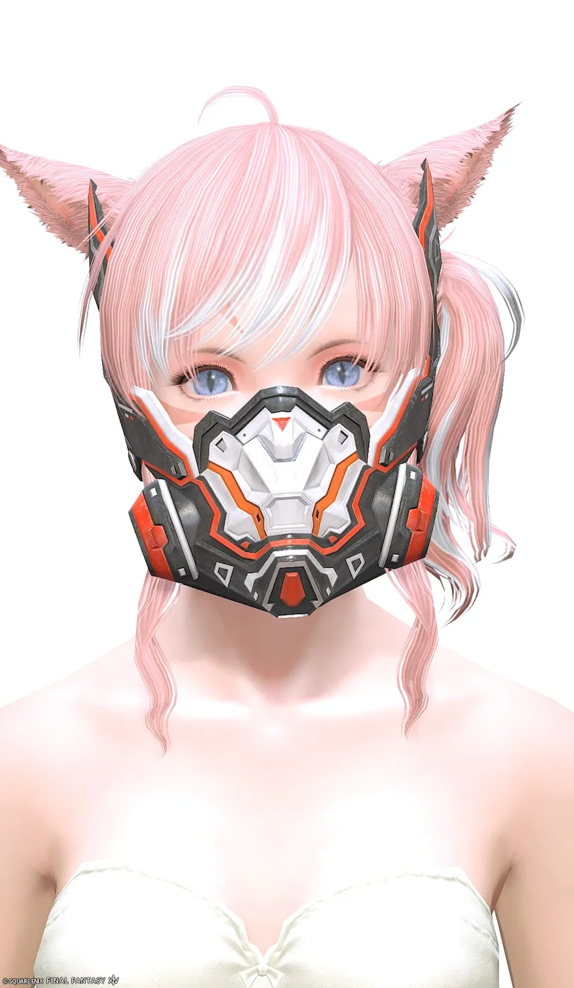 ミラプリ「イースタンテック・マスク」装備ミコッテでの見た目紹介3