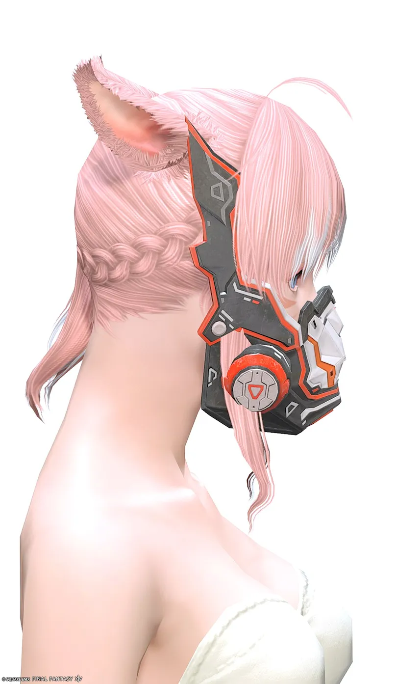 ミラプリ「イースタンテック・マスク」装備ミコッテでの見た目紹介4