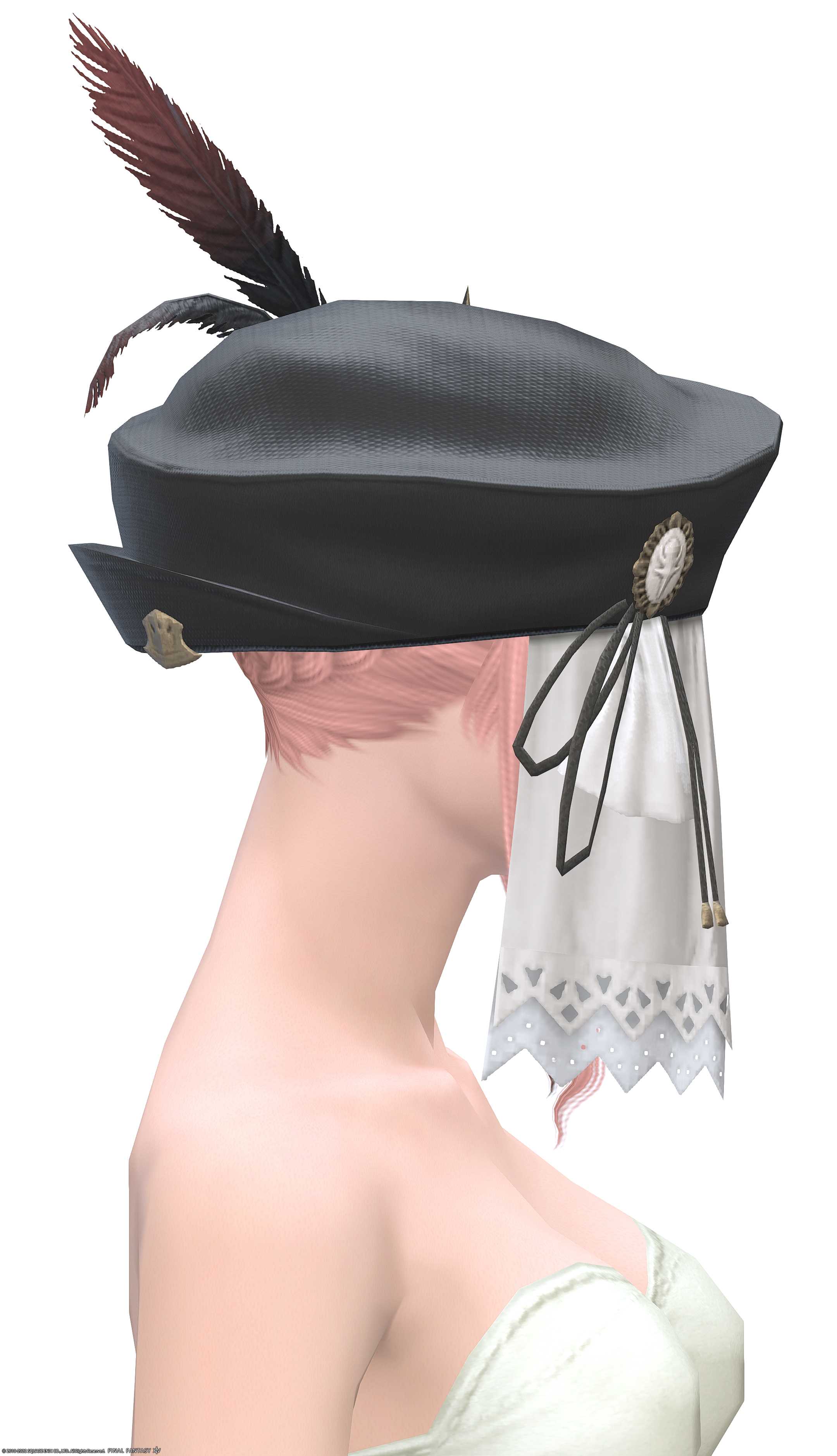 エデンコーラス・キャスターハット | FF14ミラプリ - Edenchoir Hat of Casting - ヴェール/帽子/ハット