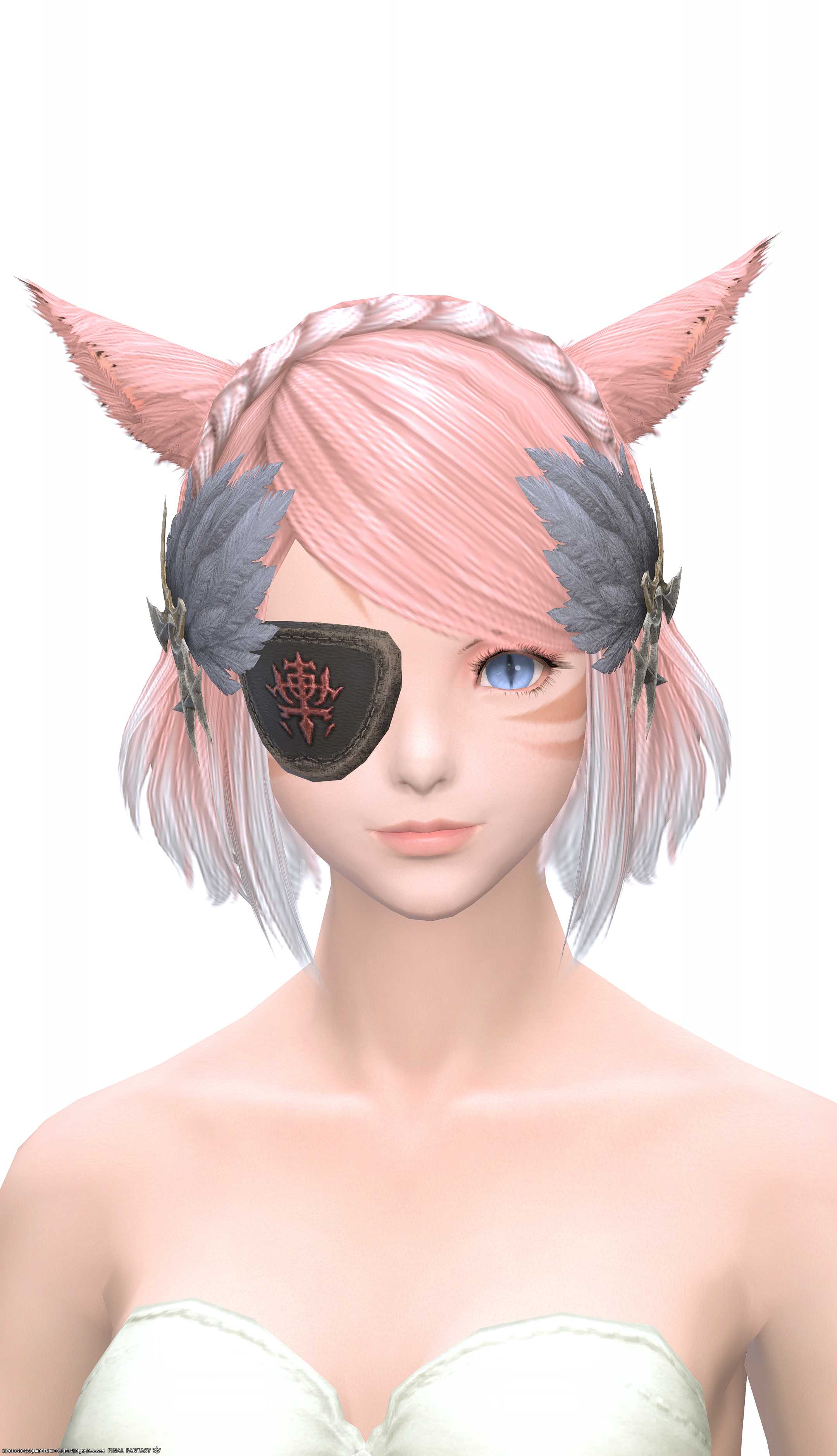 エデンコーラス・ストライカーアイパッチ | FF14ミラプリ - Edenchoir Eyepatch of Striking - 眼帯/ヘッドドレス・ヘアアクセサリー/その他ヘッドドレス・ヘアアクセサリー