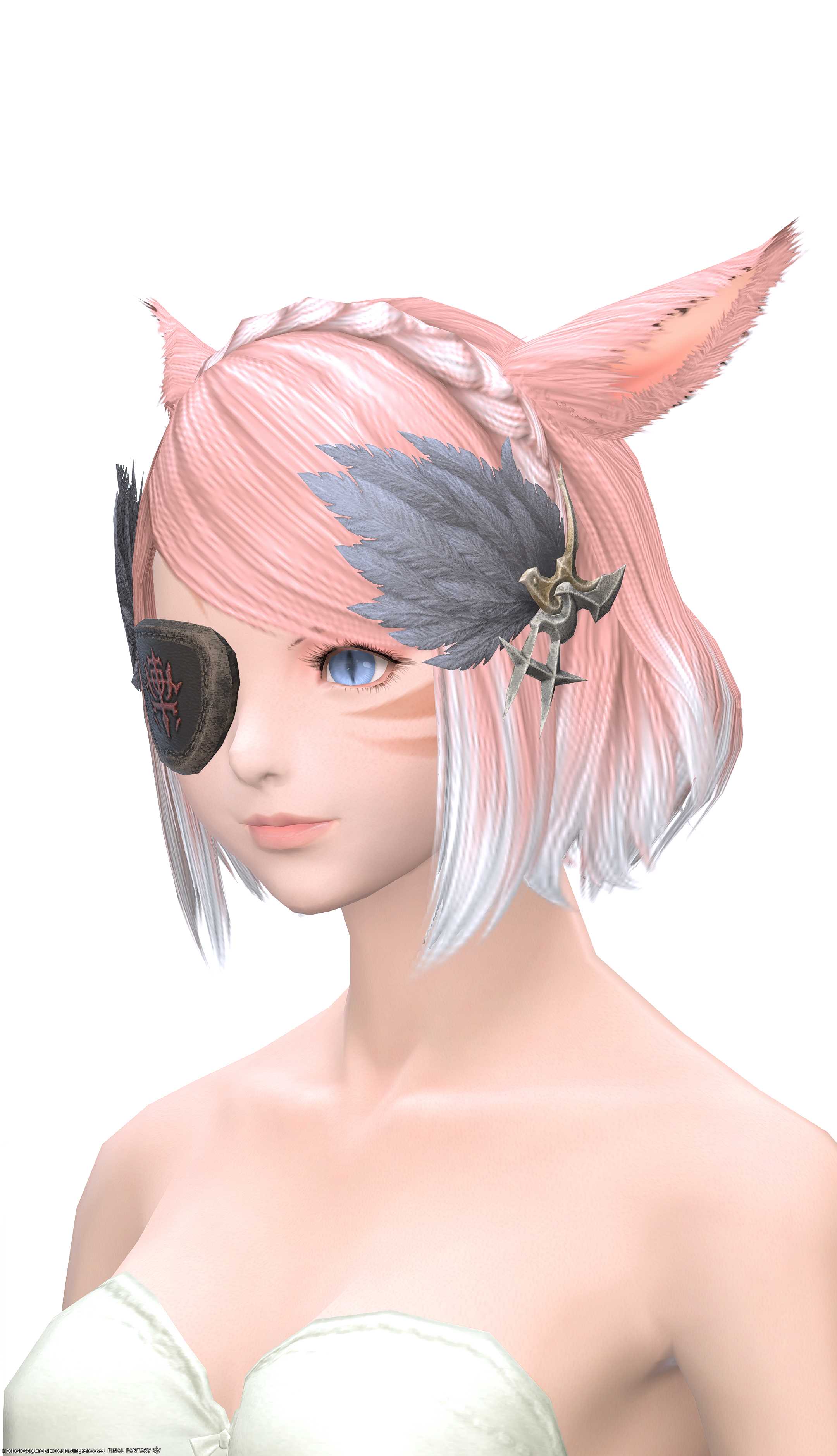 エデンコーラス・ストライカーアイパッチ | FF14ミラプリ - Edenchoir Eyepatch of Striking - 眼帯/ヘッドドレス・ヘアアクセサリー/その他ヘッドドレス・ヘアアクセサリー