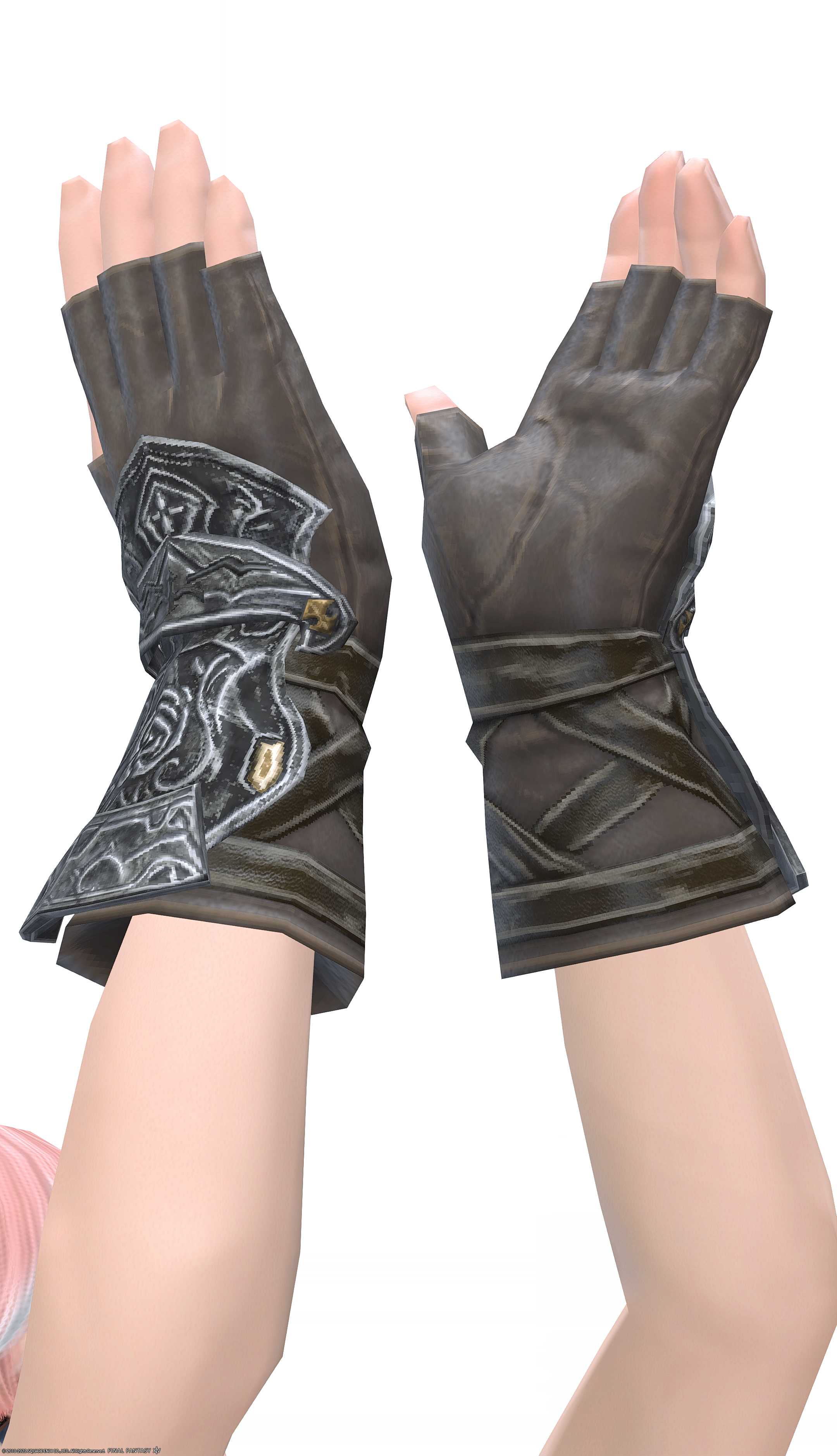 エデンモーン・ストライカーフィンガレスグローブ | FF14ミラプリ - Edenmorn Fingerless Gloves of Striking - 篭手/手袋/フィンガレス